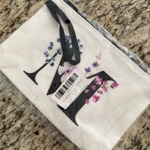 Personalized Makeup Cosmetic Bag with Mirror